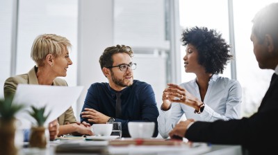 Team im Büro
