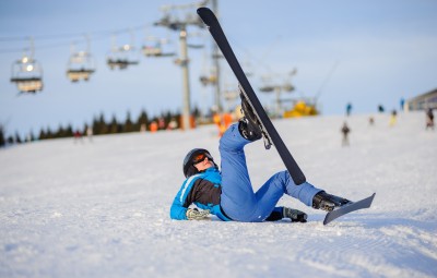 Unfall auf Skipiste